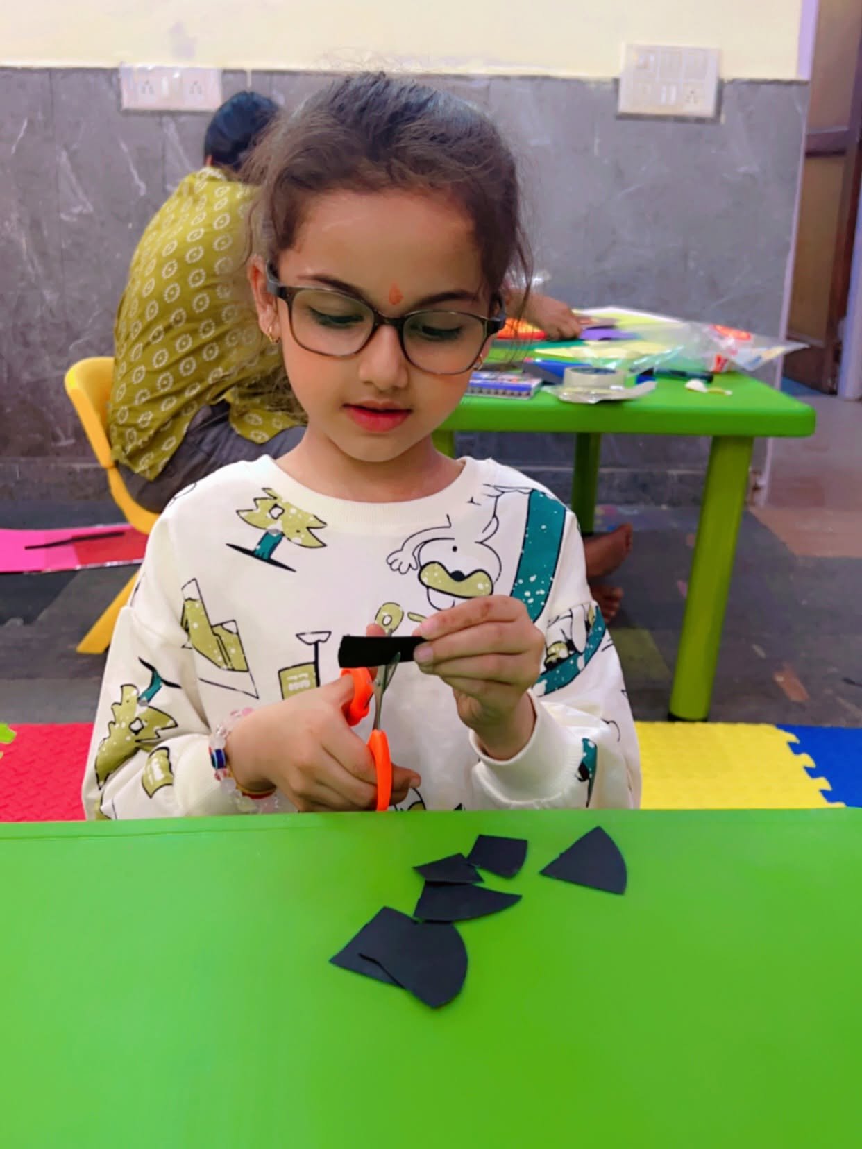 Children learning through play at Little Pathshala preschool & daycare in Sector 91, Faridabad
